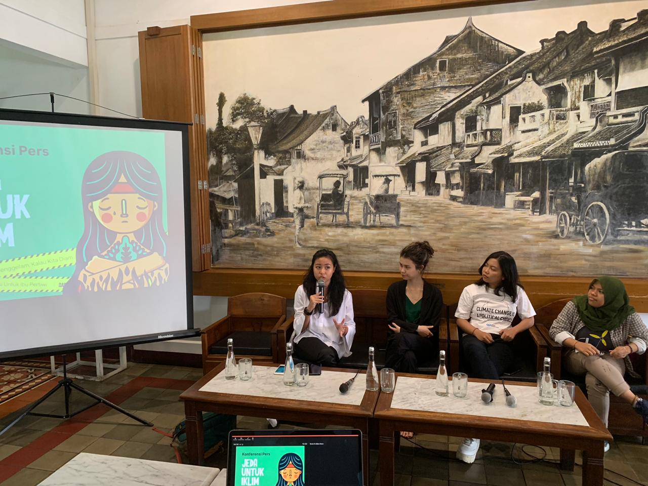 Anak muda akan menggelar aksi Jeda untuk Iklim, Jumat (20/9) mendatang. 