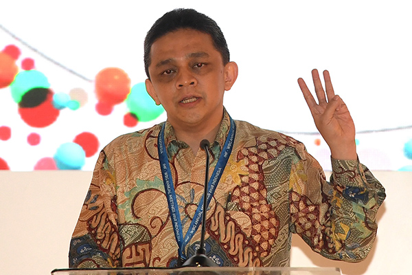 Direktur Jenderal Pengelolaan Pembiayaan dan Resiko Kementerian Keuangan RI, Luky Alfirman