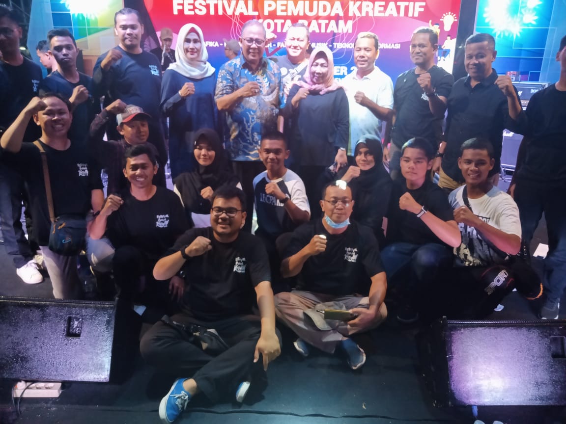 Festival Pemuda Kreatif di Batam, Kepulauan Riau.