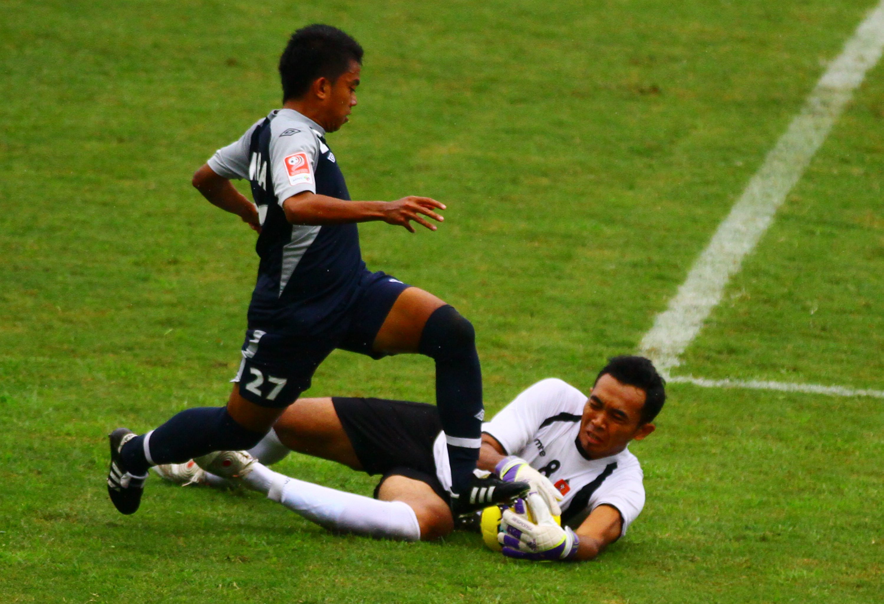 Danang Wihatmoko (kanan) saat masih memperkuat Persijap Jepara. 