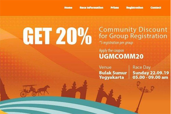 UGM Febulous Run Digelar di Kota Gudeg