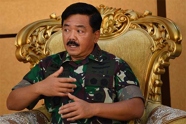 Panglima TNI Marsekal TNI Hadi Tjahjanto