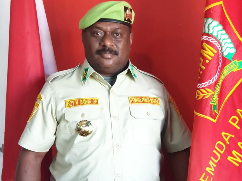 Ketua PPM Papua Boy Markus Dawir