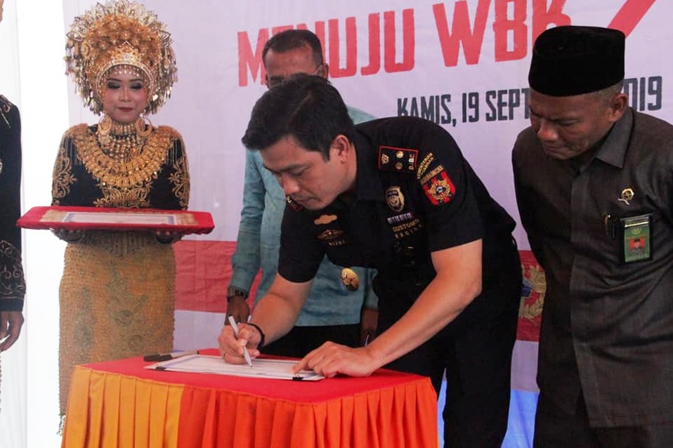 Bea Cukai Tambah Wilayah Bebas Korupsi dan Wilayah Birokrasi Bersih Melayani