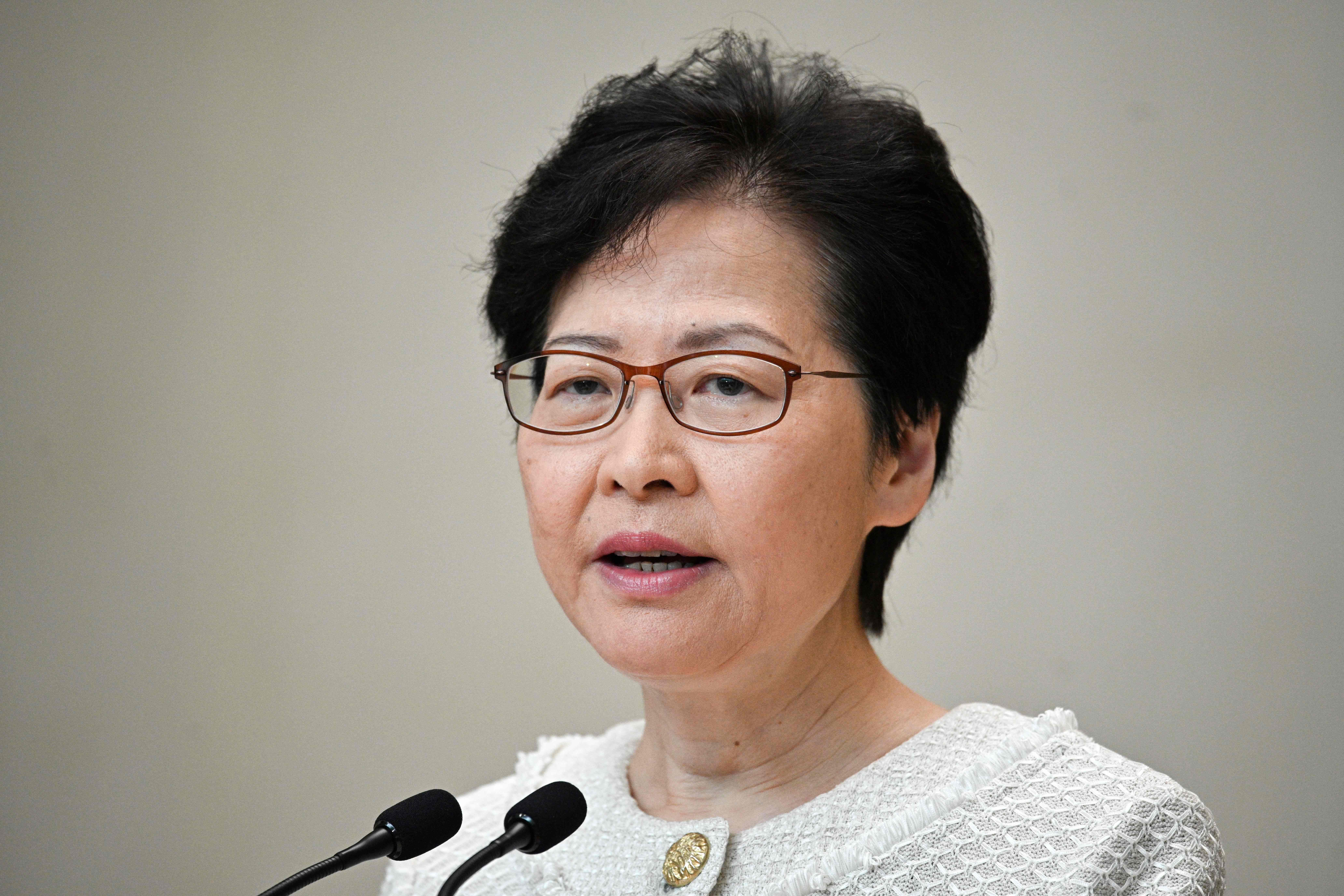 Pemimpin Eksekutif Hong Hong Carrie Lam