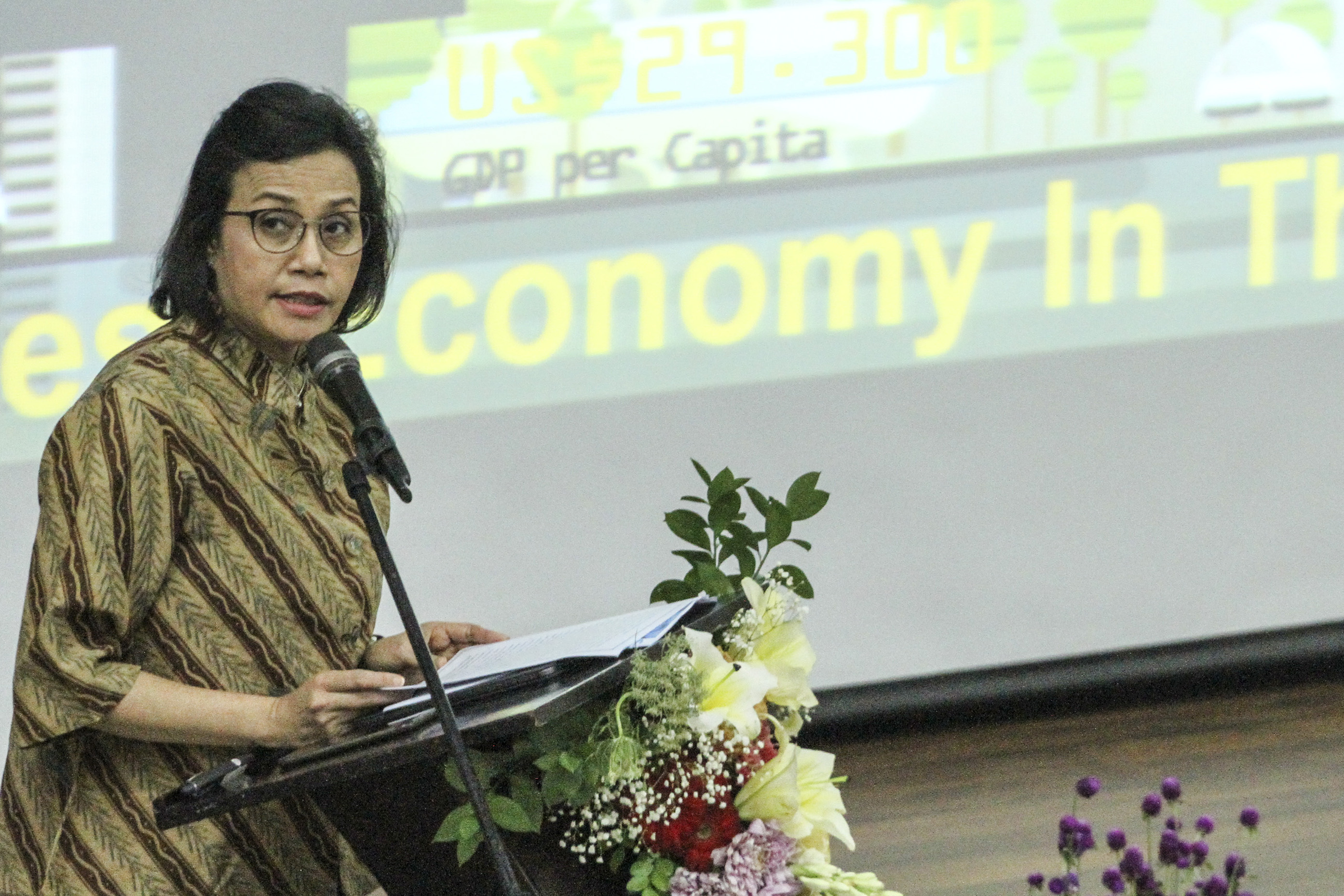 Menteri Keuangan Sri Mulyani 