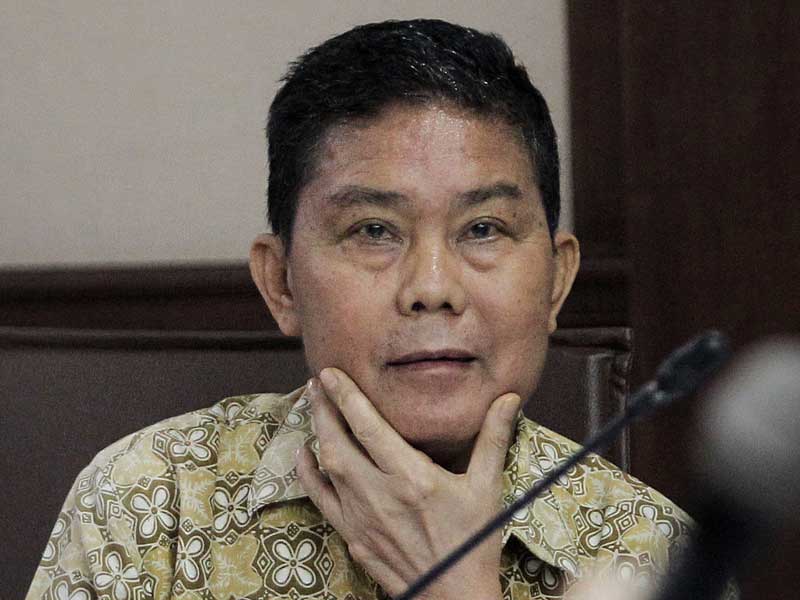 Mantan Plt Kepala Dinas Pekerjaan Umum Kabupaten Pegunungan Arfak Papua Barat Natan Pasomba.