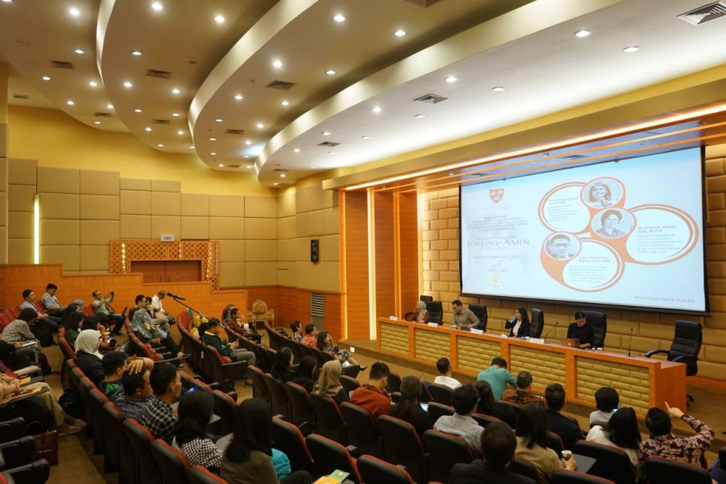 Forum diskusi perkumpulan alumni Universitas Harvard di Indonesia, Harvard Club Indonesia (HCI), di DPR 