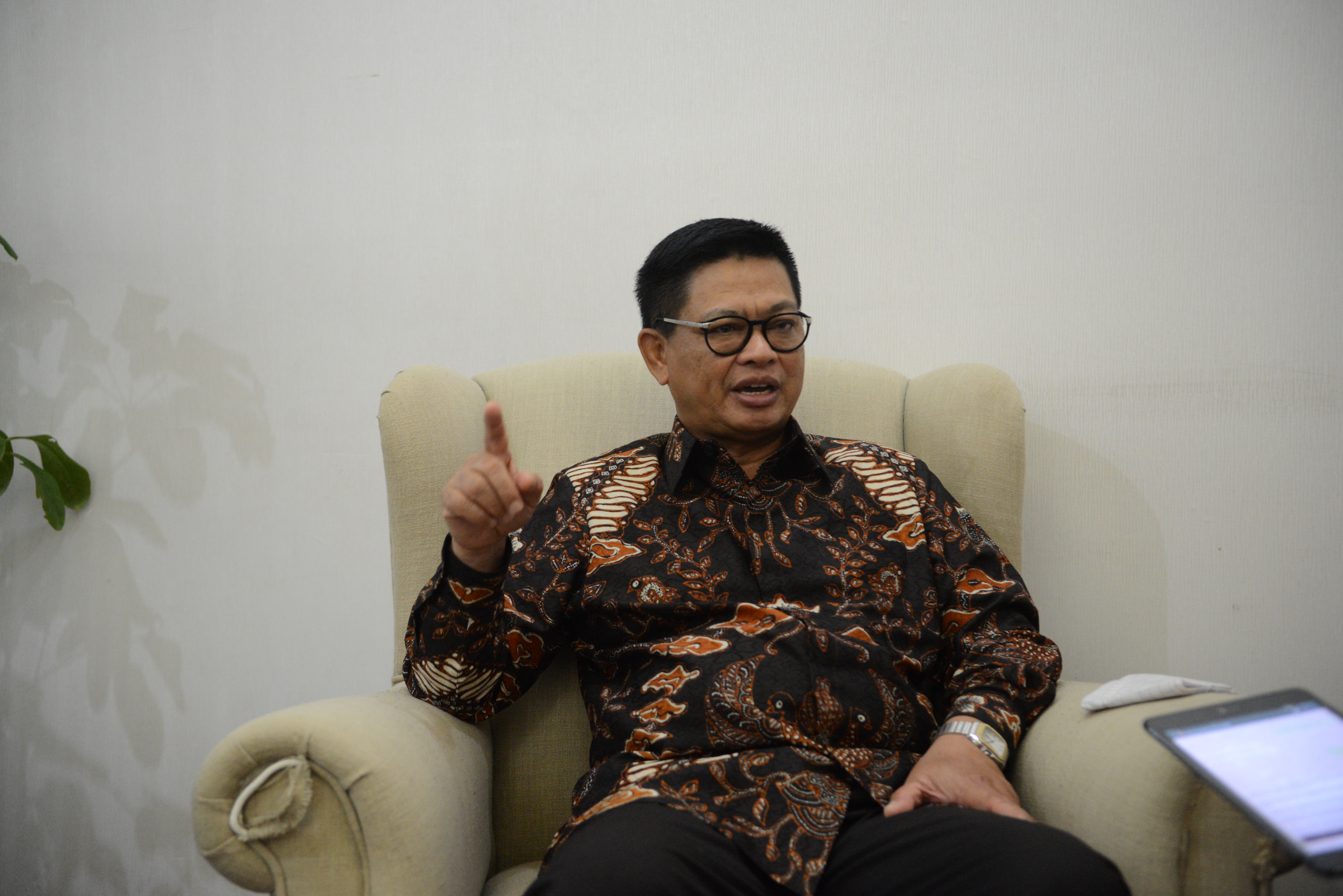 Gubernur Kalimantan Utara Irianto Lambrie