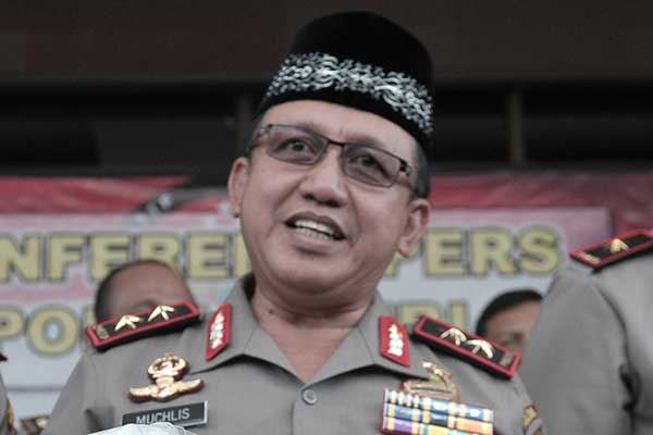 Kepala Kepolisian Daerah (Kapolda) Jambi, Irjen Pol Muchlis AS.