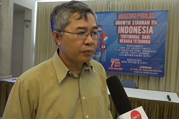 Direktur Riset Core Indonesia, Piter Abdullah