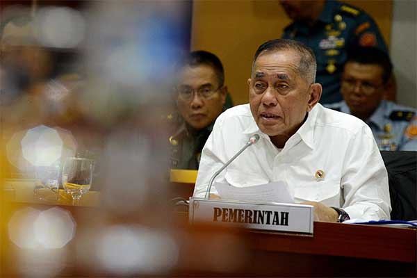 Menteri Pertahanan Ryamizard Ryacudu