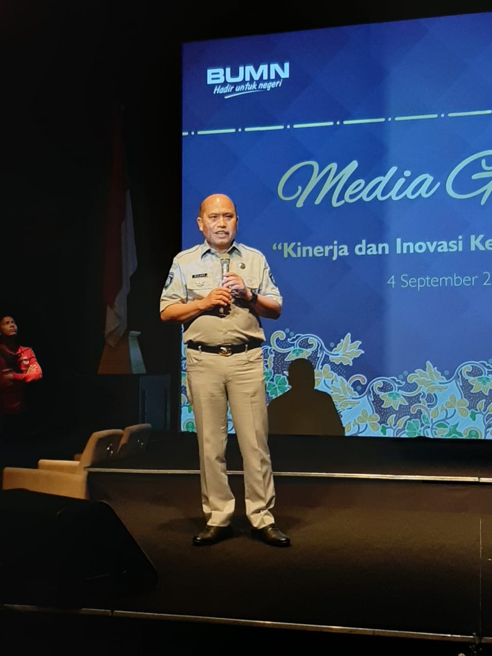 Direktur Keuangan Jasa Raharja, Myland.