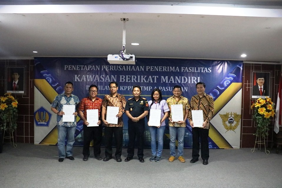Bea Cukai Pasuruan Tetapkan 6 Perusahaan Penerima Kawasan Berikat Mandiri