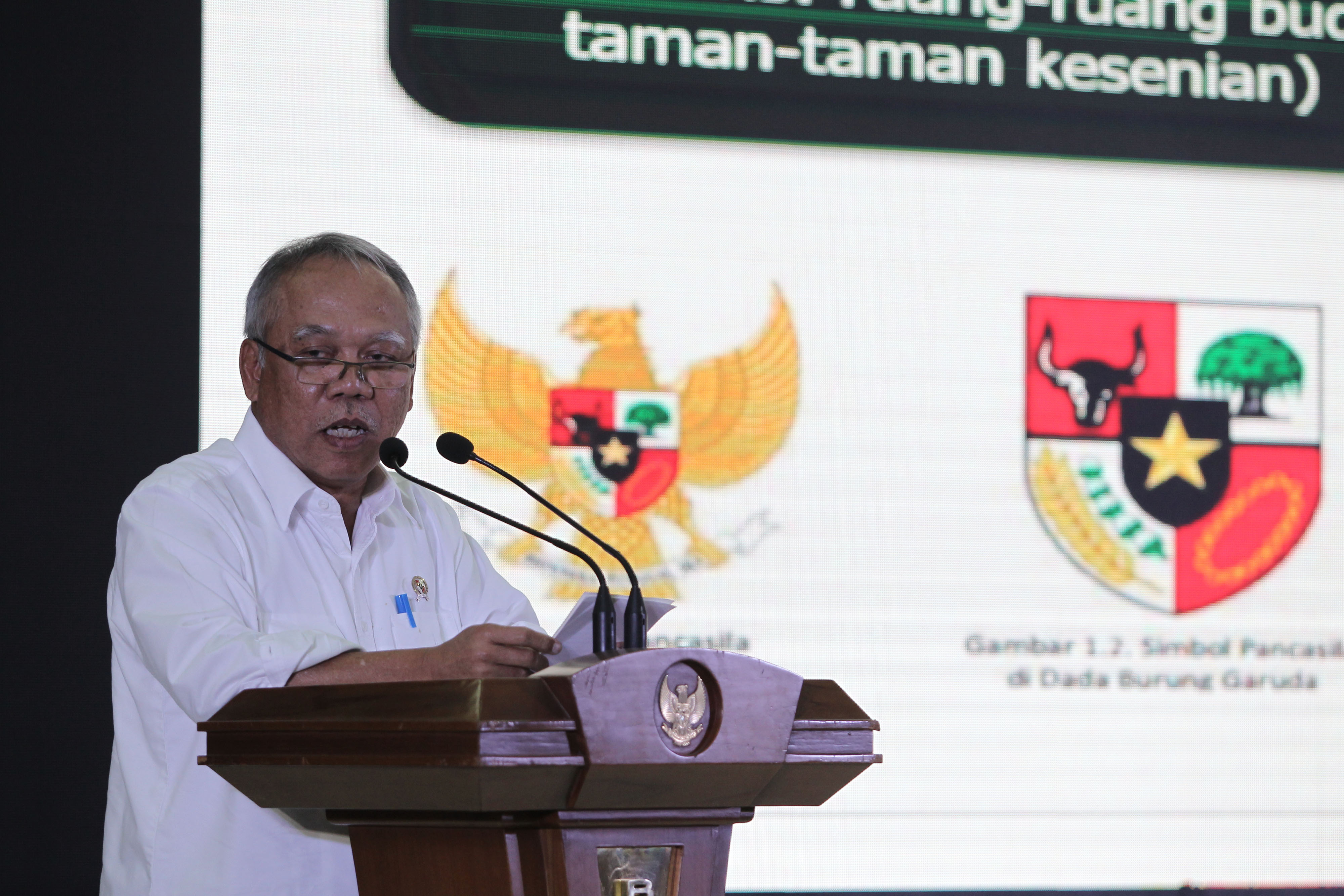 Menteri PU-Pera Basuki Hadimuljono