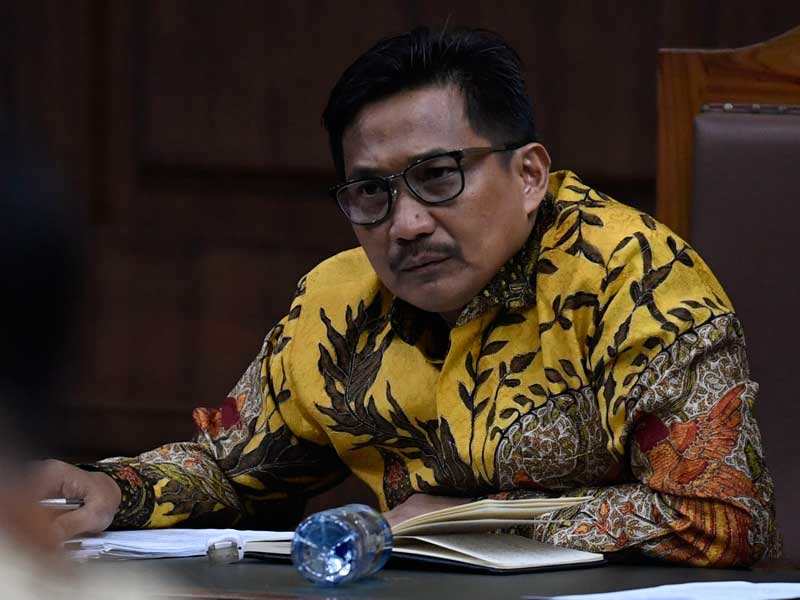 Terdakwa kasus dugaan suap distribusi pupuk Bowo Sidik Pangarso