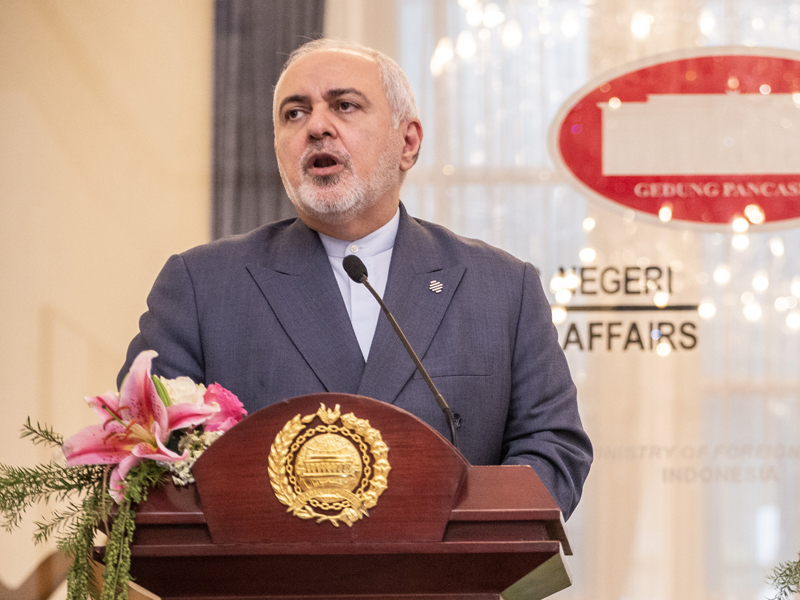 Menteri Luar Negeri Iran Mohammad Javad Zarif 