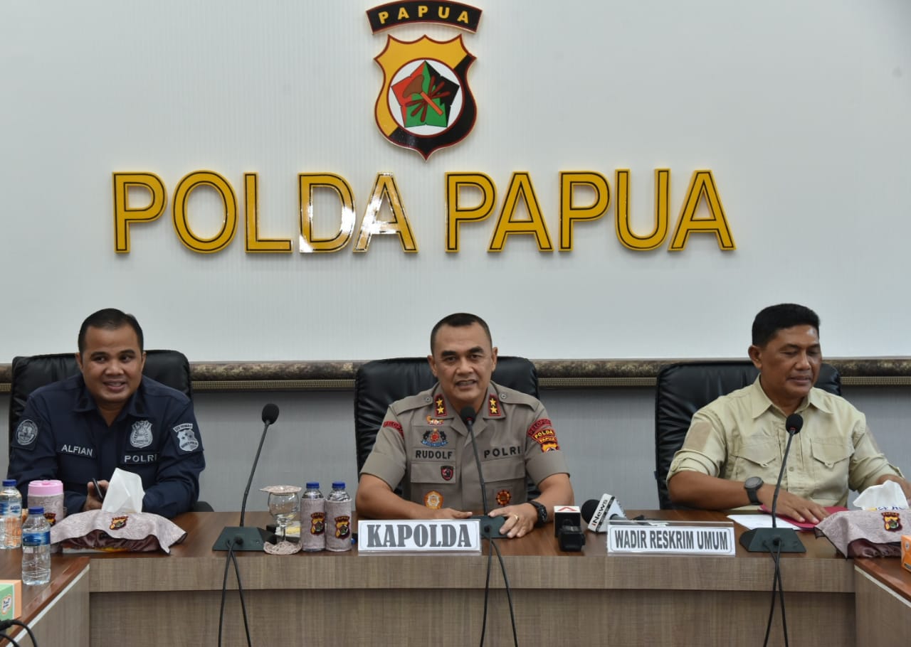 Kapolda Papua Irjen  Rudolf A Rodja