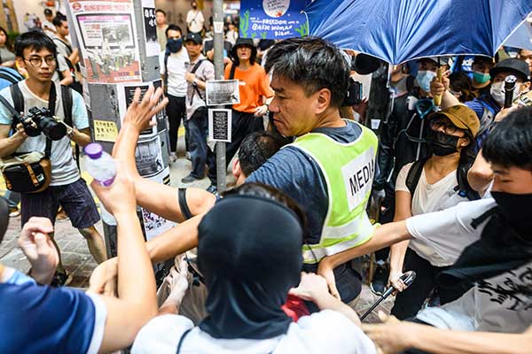 Demonstrasi di Hong Kong