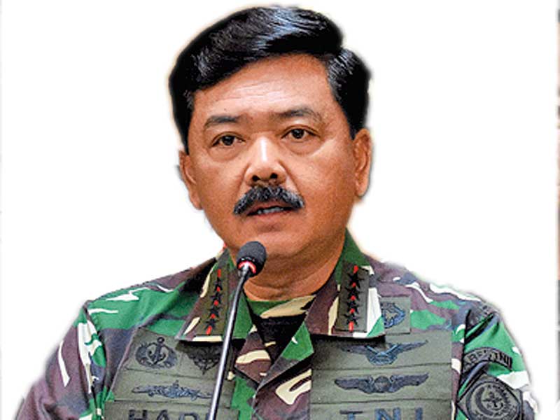 Panglima TNI Marsekal Hadi Tjahjanto 
