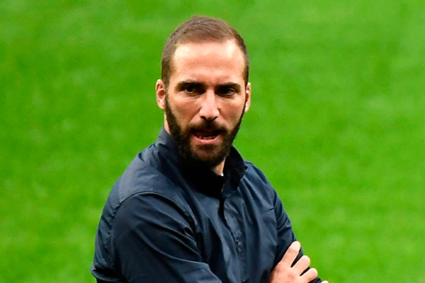 Striker Juventus, Gonzalo Higuain,