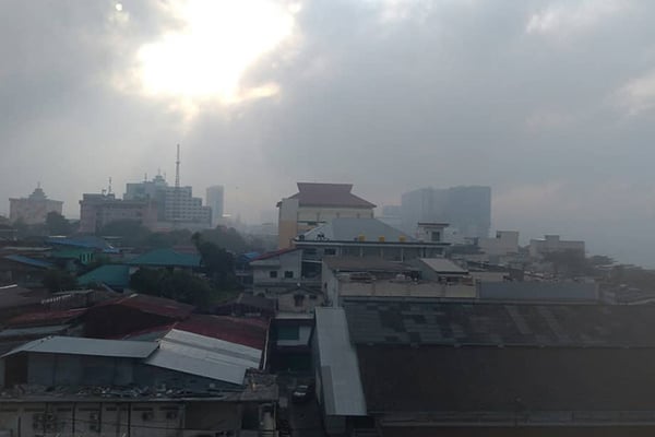 Balikpapan diselimuti kabut asap