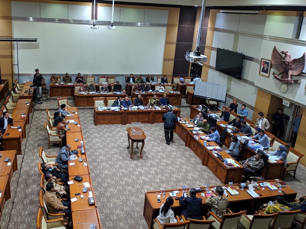 Suasana voting capim KPK