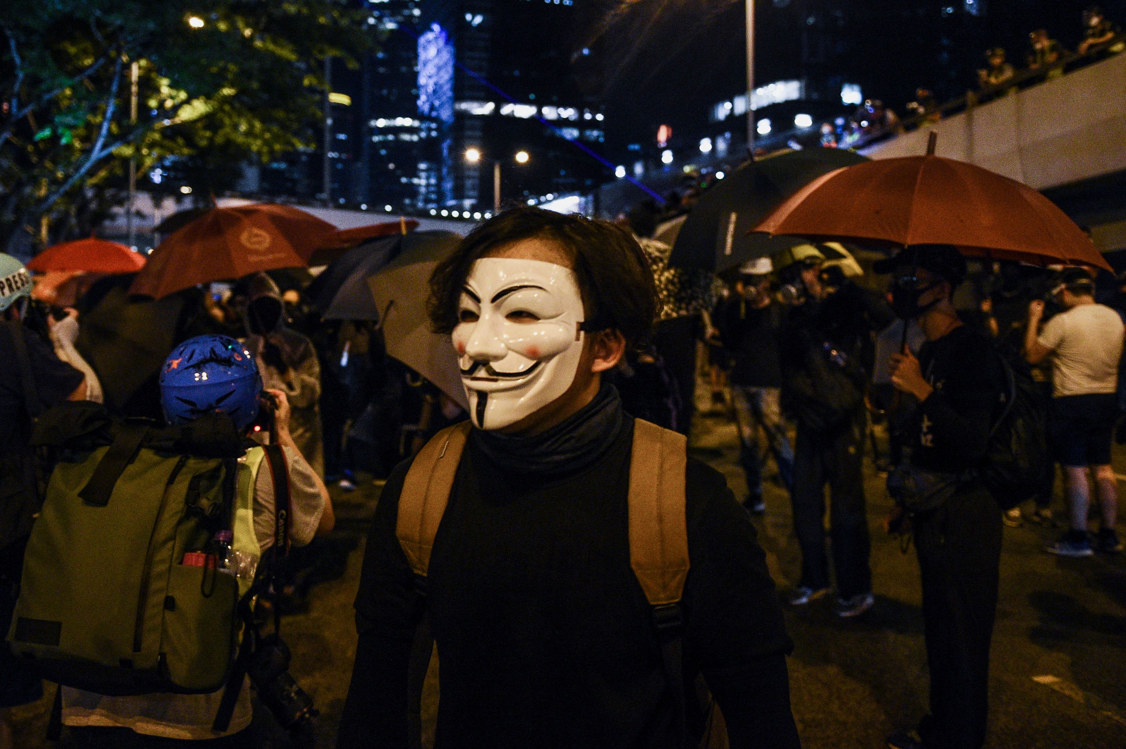 Demonstrasi di Hong Kong