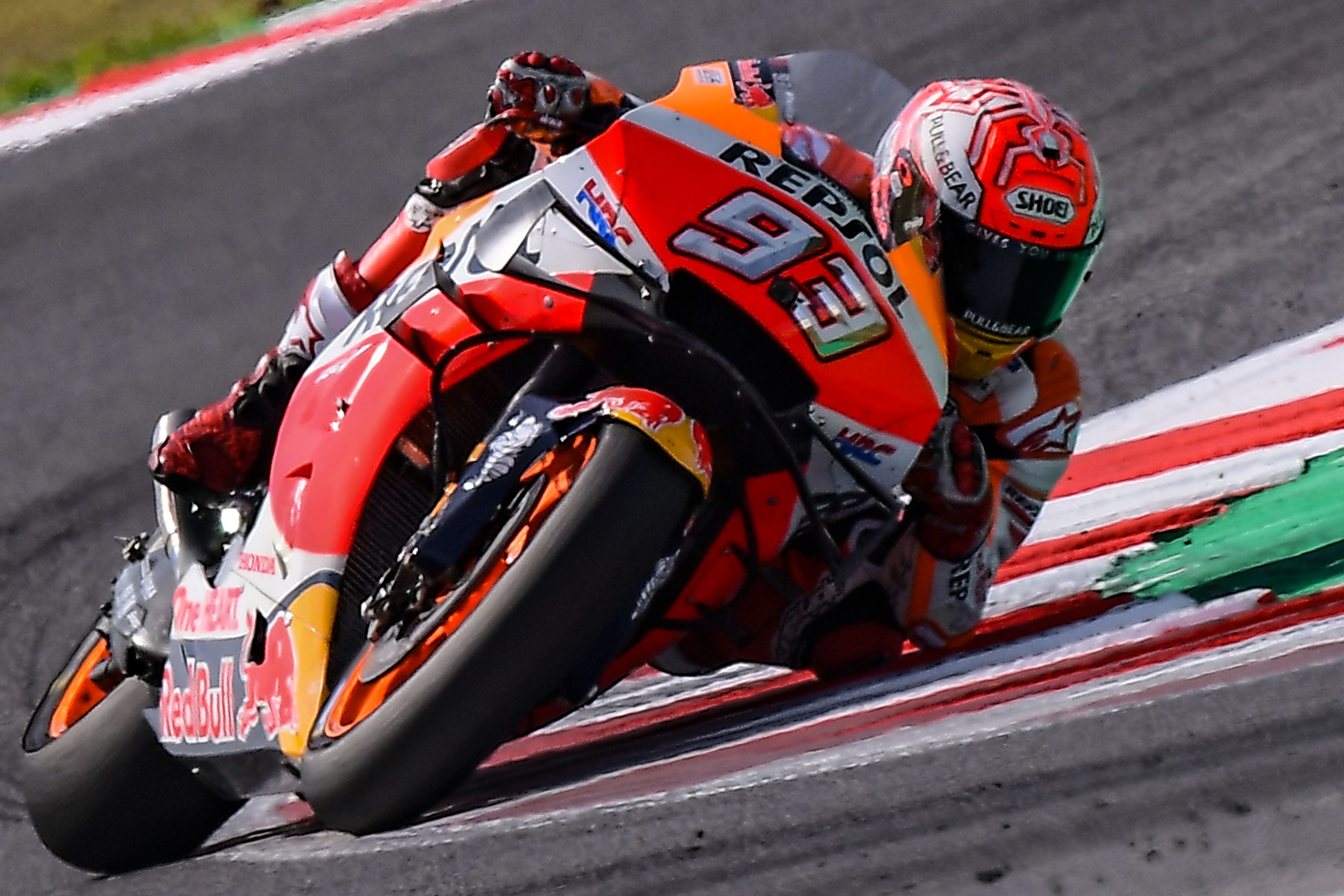 Pembalap Repsol Honda Marc Marquez