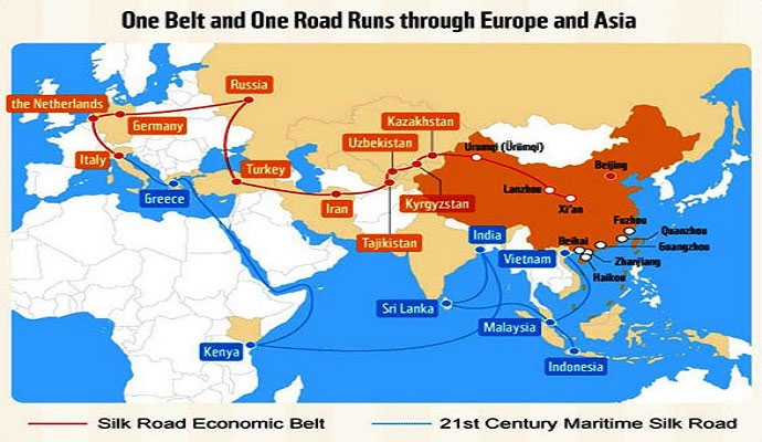 Jalur Sutera Abad-21 Cina (One Belt, One Road Initiative)