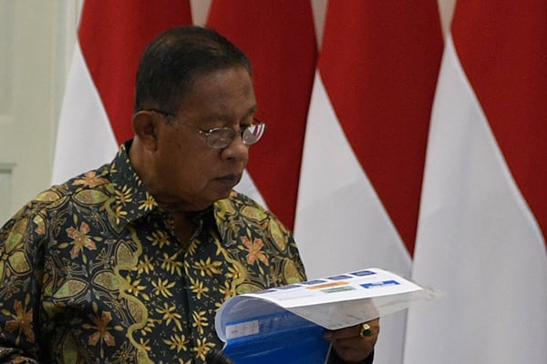 Menko Perekonomian Darmin Nasution