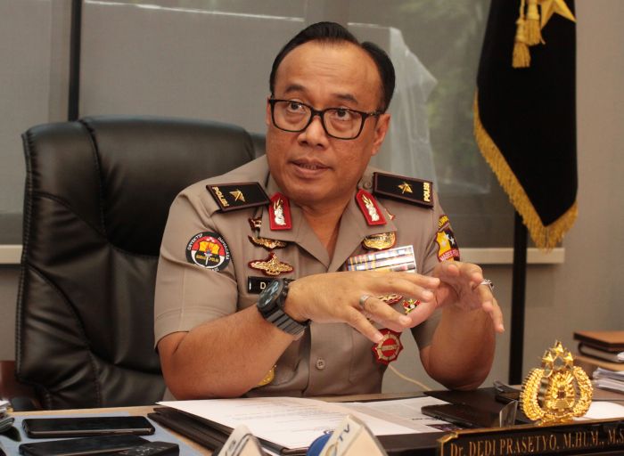 Kepala Biro Penerangan Masyarakat Divisi Humas Polri Brigjen Pol Dedi Prasetyo 