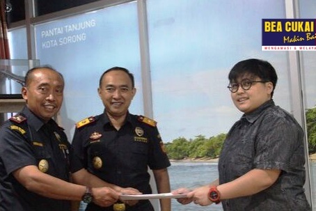 Bea Cukai Sorong Realisasikan Ekspor Perdana Mackerel