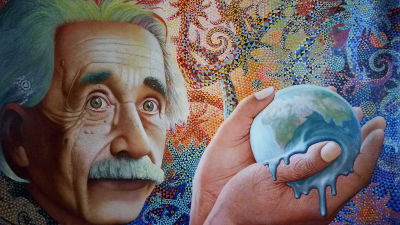 Salah satu karya yang akan di pamerkan dalam pameran besar seni rupa di Samarinda, 20-26 September 2019