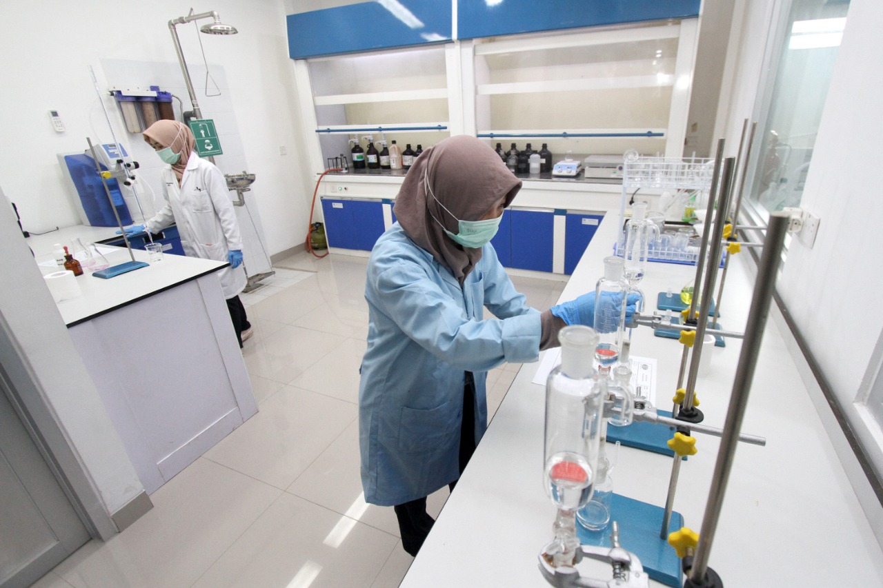 Laboratorium khusus mineral di Sentul, Bogor, Jawa Barat