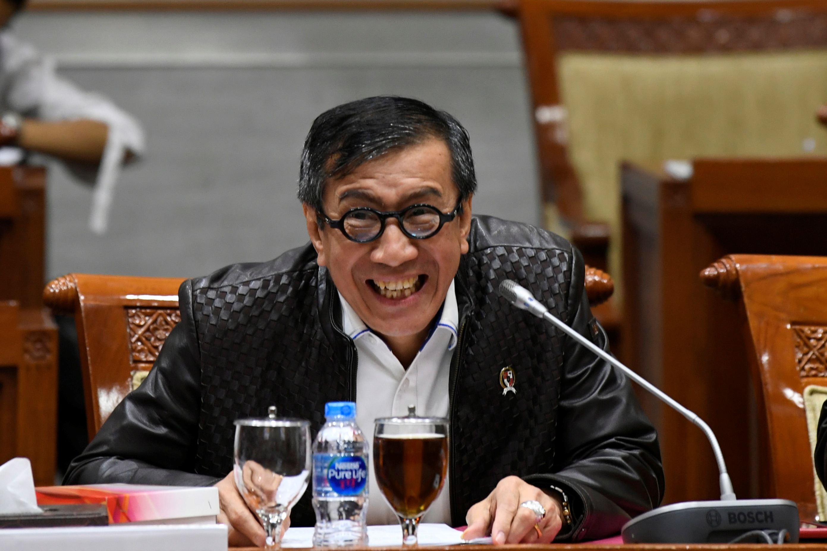 Menteri Hukum dan Hak Asasi Manusia (HAM) Yasonna Hamonangan Laoly