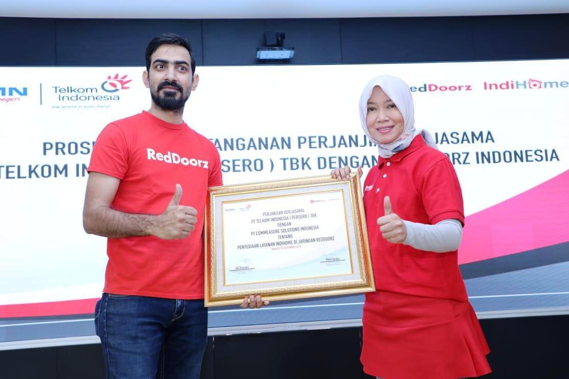 IndiHome Layani lebih dari 1.000 Jaringan Properti RedDoorz