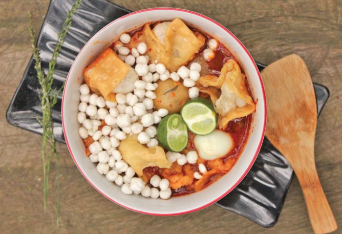 Tampilan Baso Aci Terciduk 