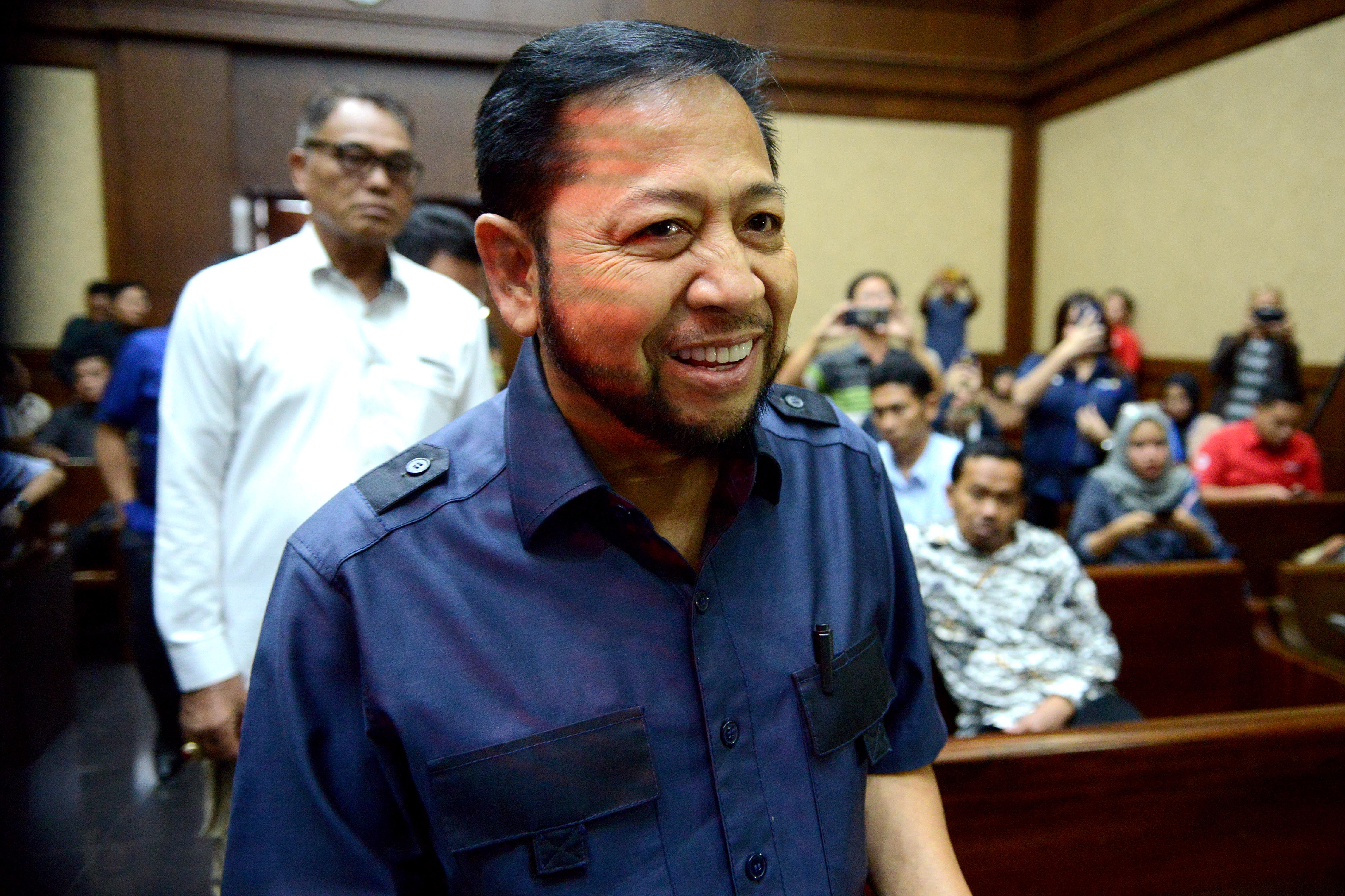  Mantan Ketua Dewan Perwakilan Rakyat (DPR) Setya Novanto