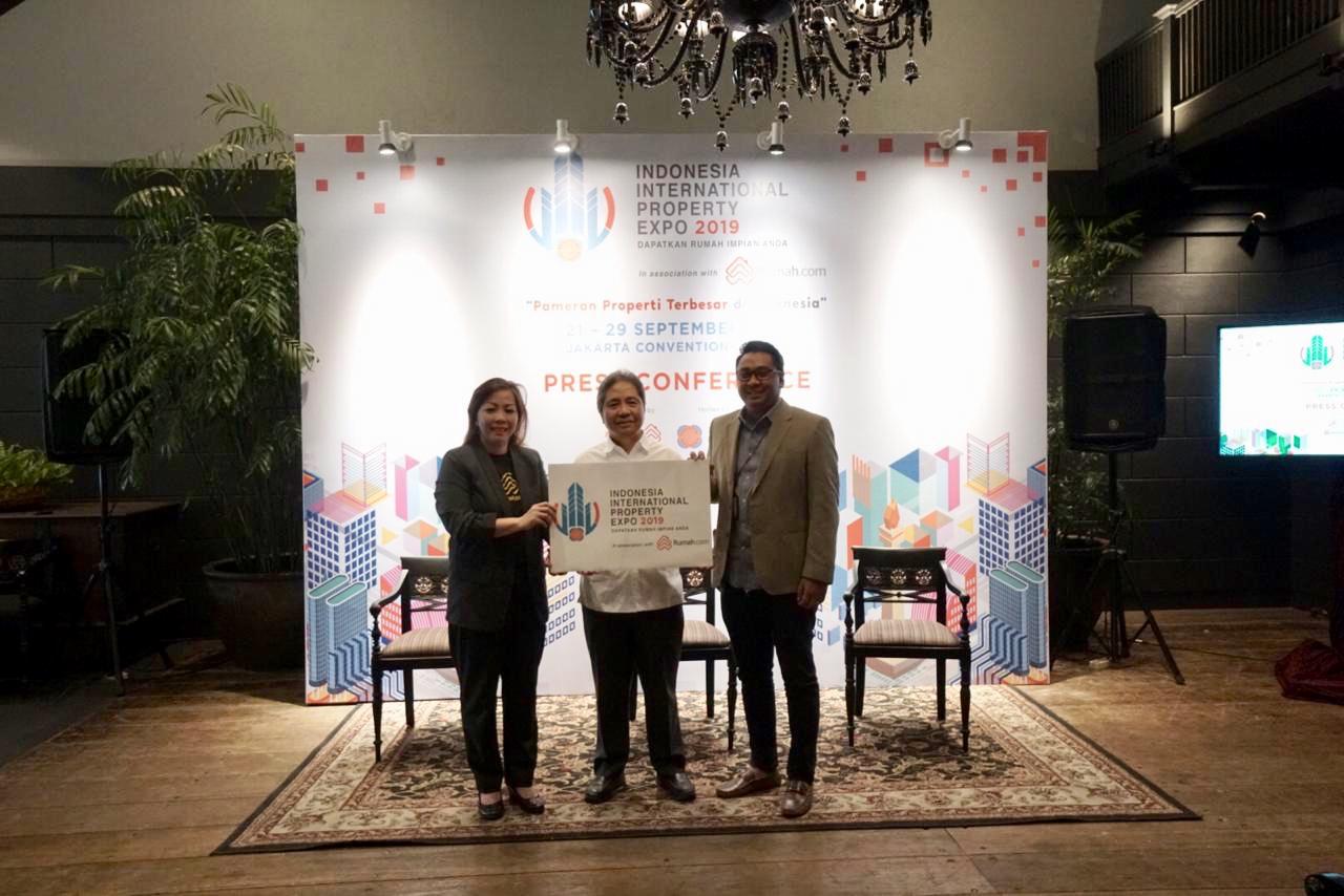 Konferensi Pers penyelenggaraan Indonesia International Property Expo 2019