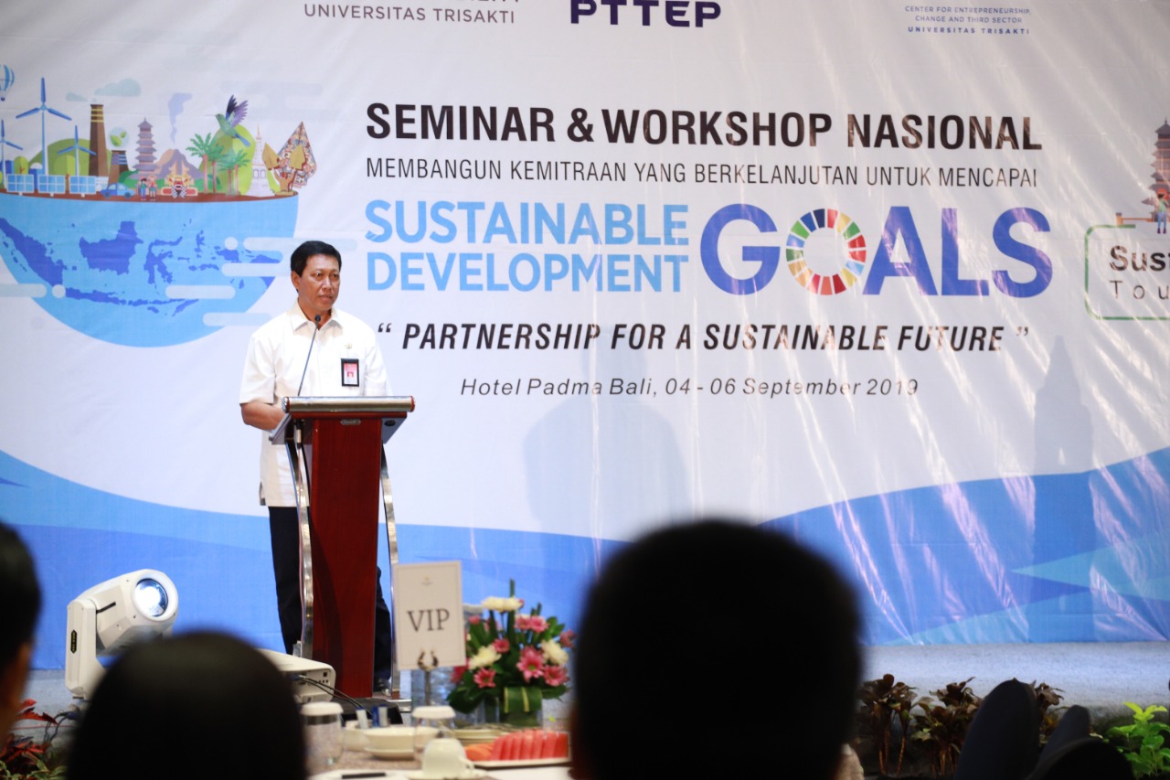 Seminar Nasional dan Workshop Membangun Kemitraan yang Berkelanjutan untuk Mencapai Sustainable Development Goals (SDGs).