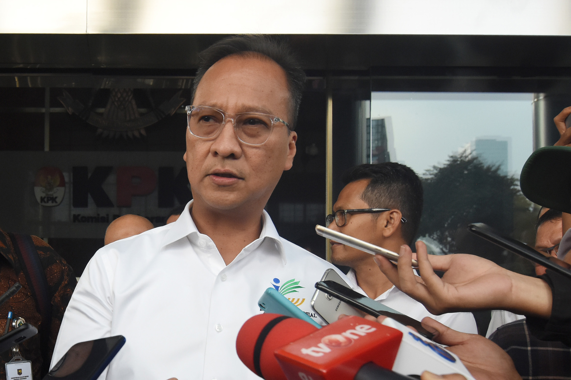 MENTERI Sosial Agus Gumiwang Kartasasmita.