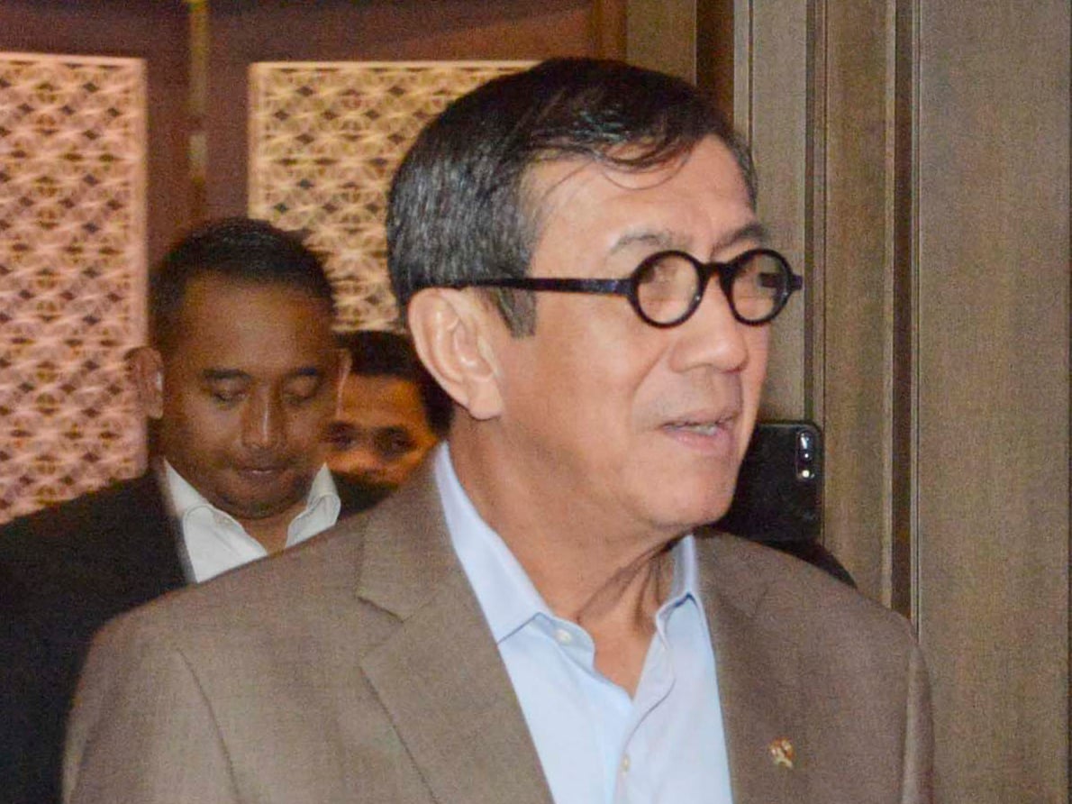 Menteri Hukum dan Hak Asasi Manusia (Menkumham) Yasonna Laoly 