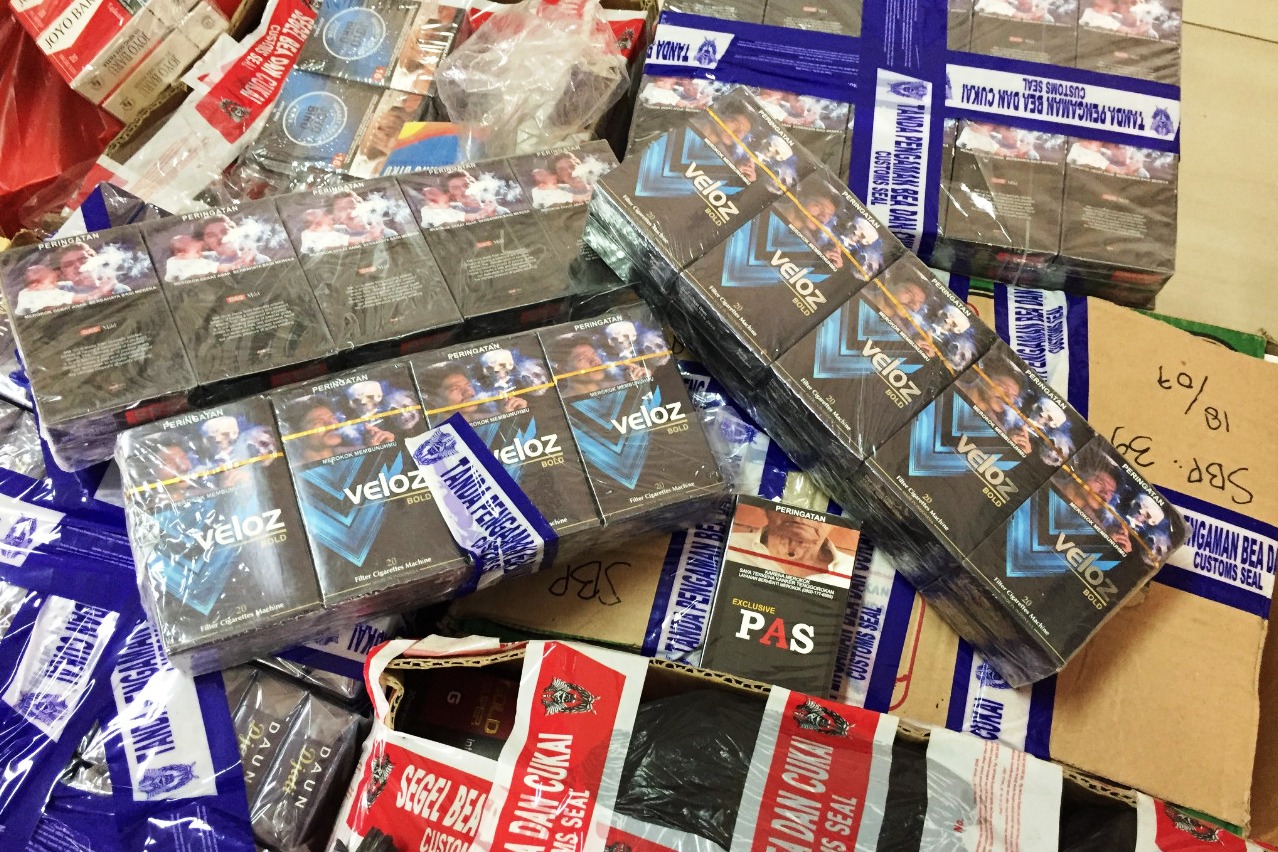 Bea Cukai Wilayah Jawa Timur II Amankan 19 Juta Batang Rokok Hingga Agustus 2019