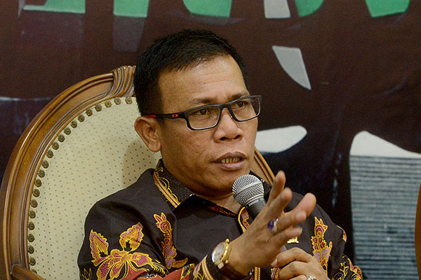 Anggota Komis III dari Fraksi Partai Demokrasi Indonesia Perjuangan (PDIP), Masinton Pasaribu, Pasaribu