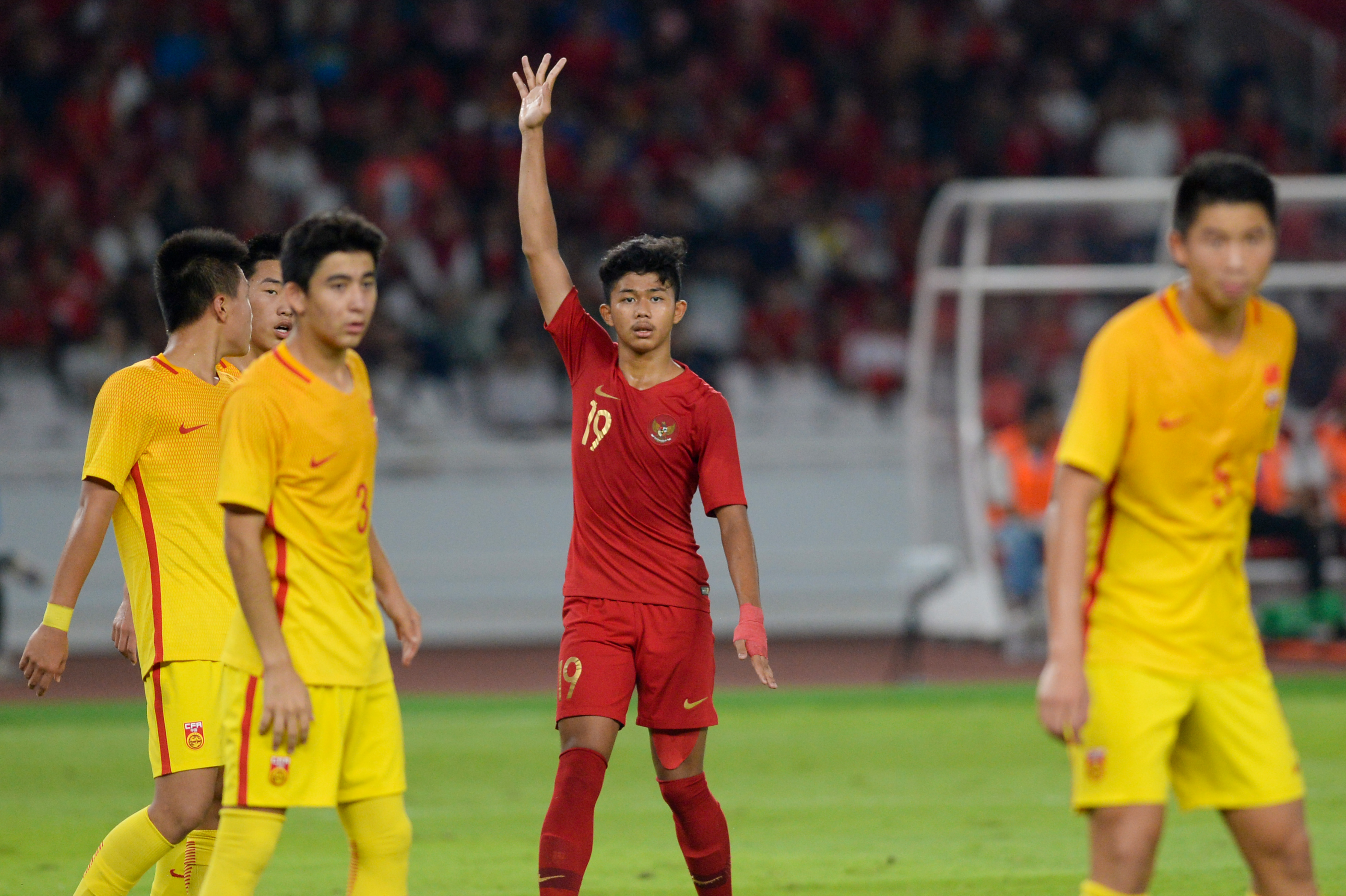TIMNAS INDONESIA U-16 IMBANG LAWAN TIMNAS CINA U-16