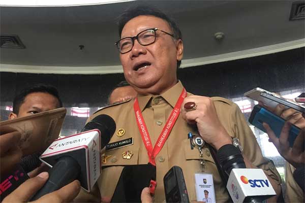 Menteri Dalam Negeri Tjahjo Kumolo