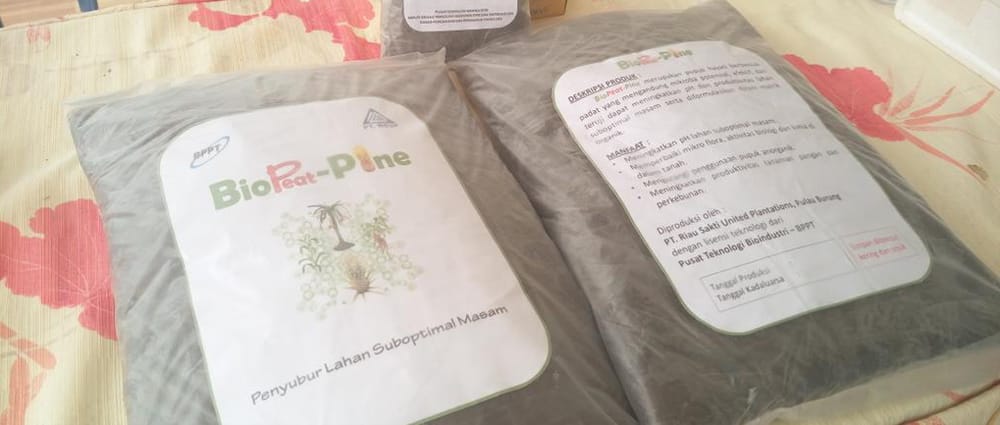 Biopet  merupakan terobosan teknologi berupa pupuk hayati yang dapat dimanfaatkan pada lahan gambut tanpa dibakar.