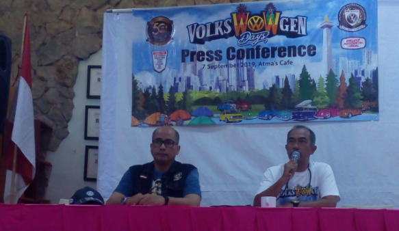 Konferensi pers Jambore Nasional VW