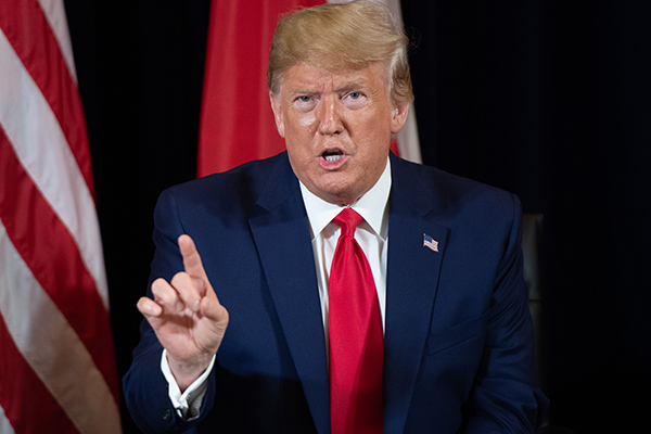 Presiden Amerika Serikat Donald Trump